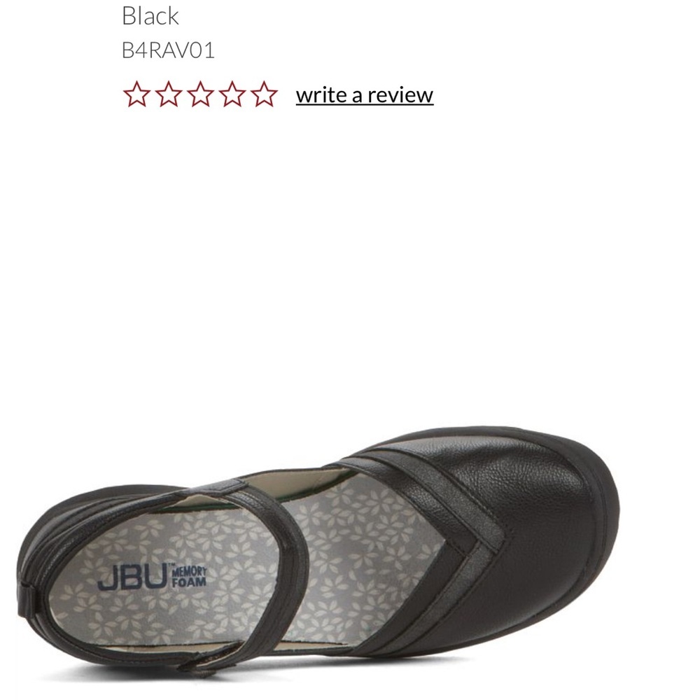 NIB JBU Raven Size 7 Memory Foam All Terrain Traction Flexible Sole - Picture 2 of 5